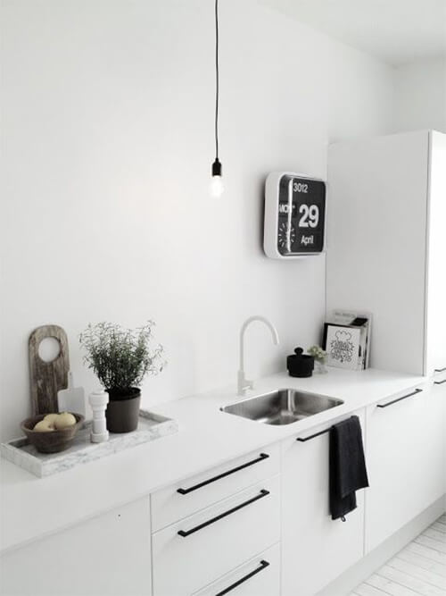 Hedendaags Zwart witte keuken in jouw moderne interieur | Ik woon fijn LG-64