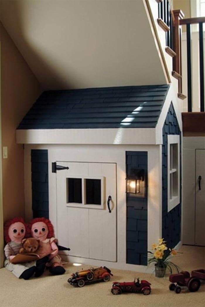 10 levensgrote poppenhuizen voor kinderen (onder trap)