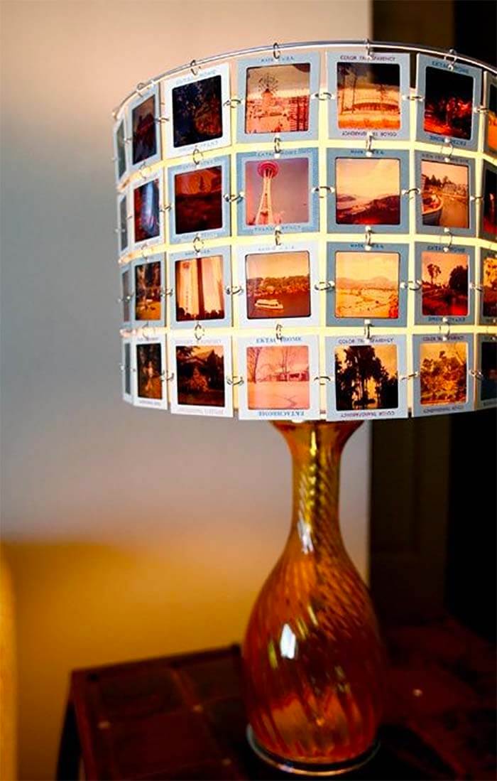 8 DIY ideeën voor foto's in huis lamp