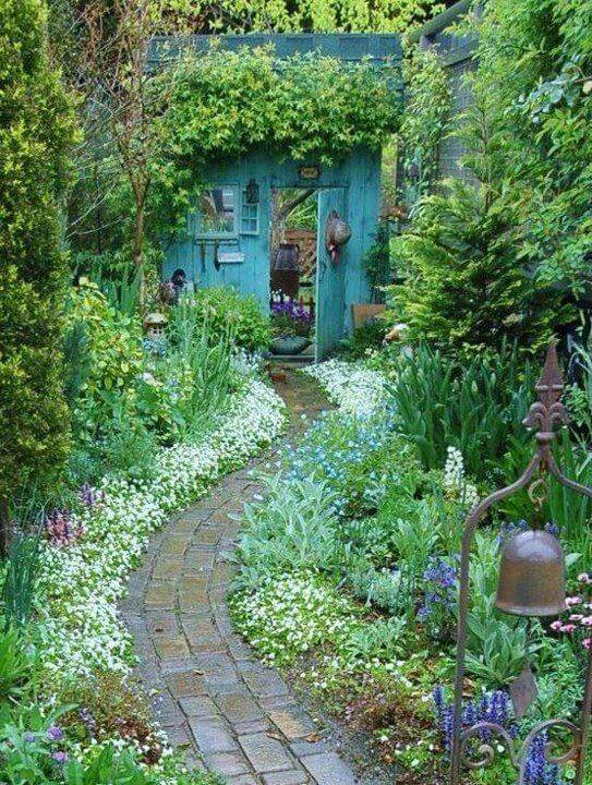 Wonderbaarlijk Romantische tuin: 30+ ideeën | Ik woon fijn SY-03